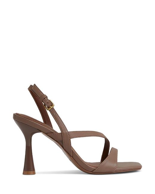 Reiss Natural Cindy Slingback Sandals
