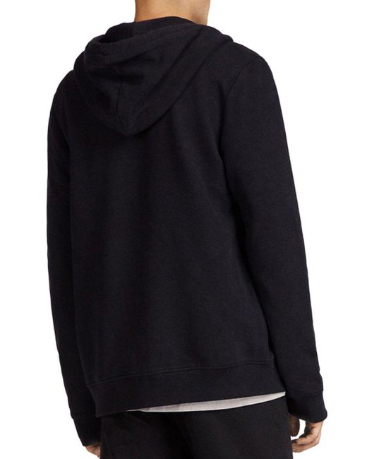 AllSaints Raven Hoodie in Black for Men - Save 38% - Lyst