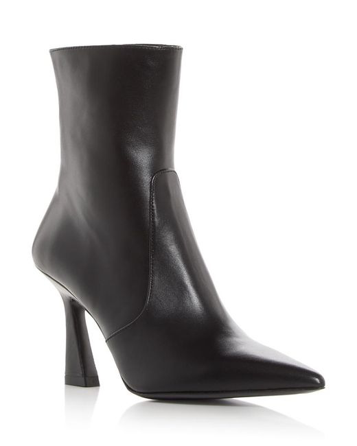 Stuart Weitzman Black Vinnie Suede Ankle Boots