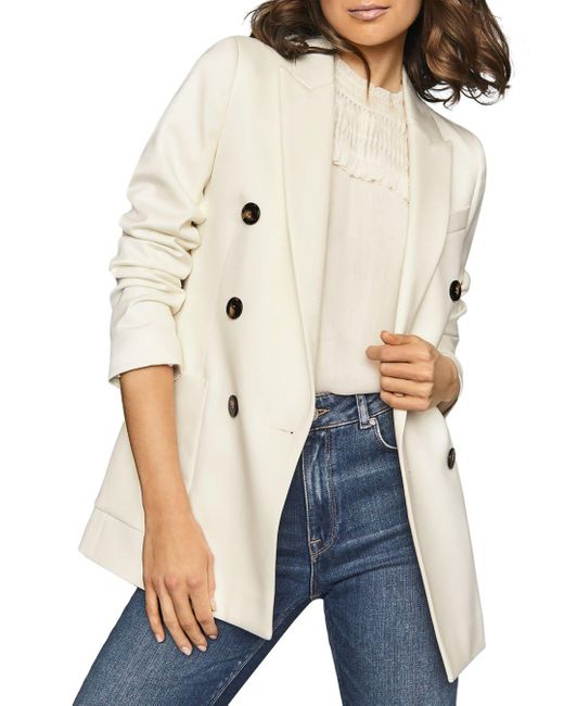 Reiss Astrid Double - Breasted Blazer 