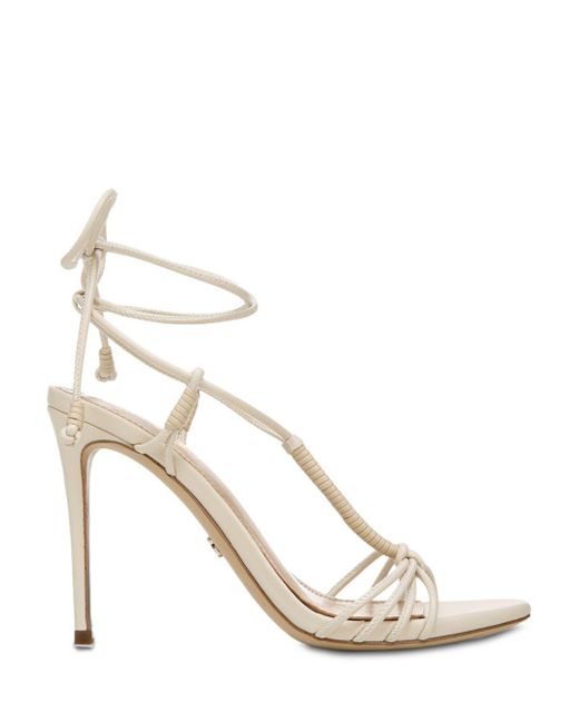 Sam Edelman Synthetic Safiya Ankle Tie Dress Sandals in Ivory (White ...
