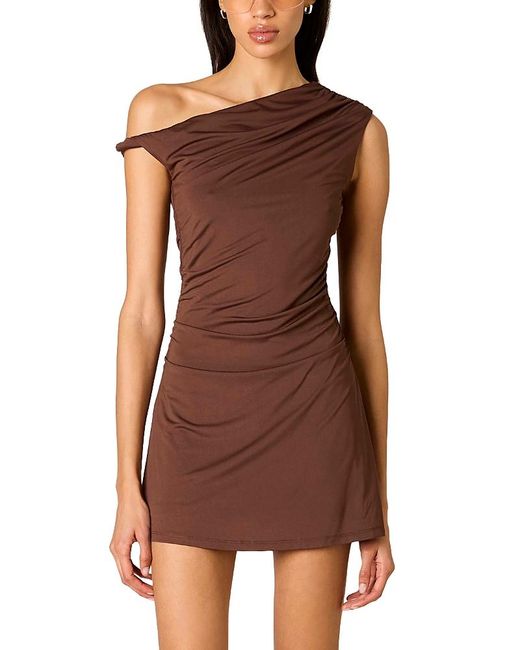 nia brown dress Nia Knit Dress Chocolate main image 0