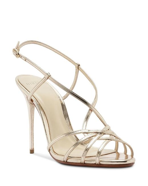Alexandre Birman Metallic Kim 100 Sandals
