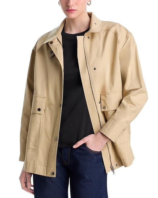 ATM Natural Cotton Twill Utility Jacket