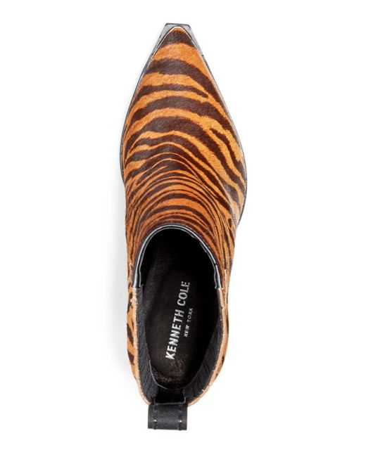tiger print booties