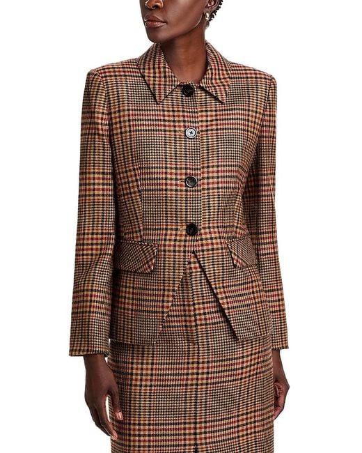 Veronica Beard Brown Aire Dickey Jacket