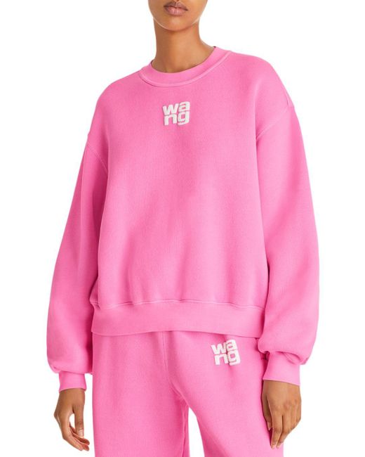 alexander wang pink sweatsuit