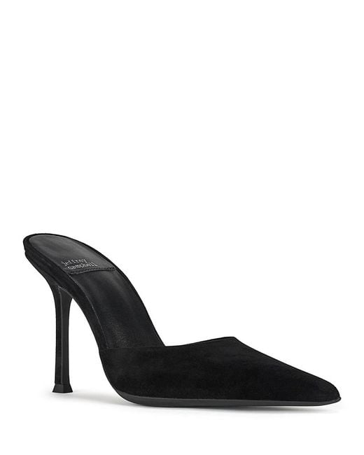 Jeffrey Campbell Black Robyn Mule Pumps