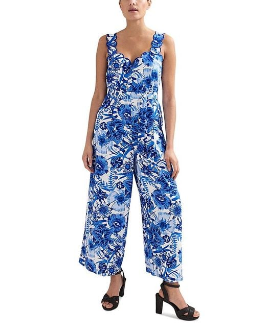 Phase Eight Blue Tamzin Jumpsuit