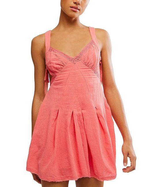 Free People Pink Vivi Mini