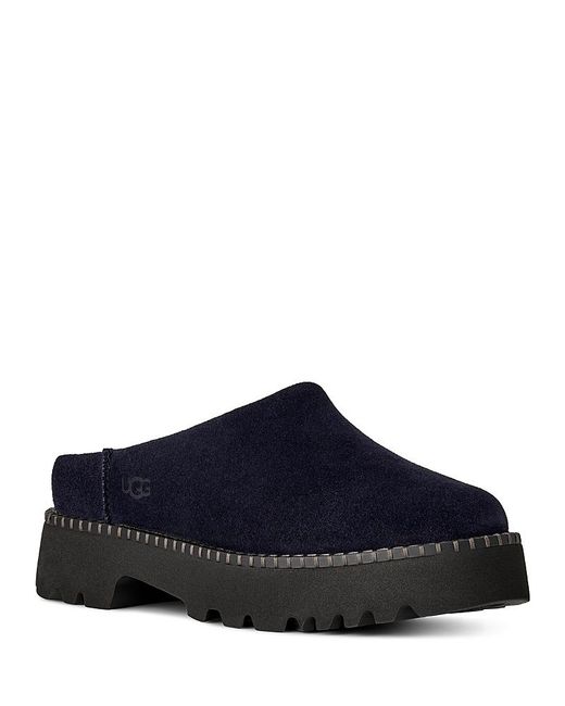 Ugg Blue Uptowner Shearling Mules