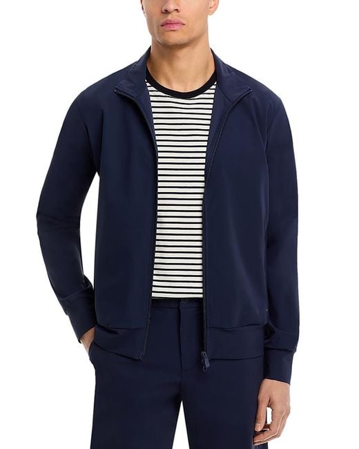 Save The Duck Blue Tulio Zip Front Jacket for men