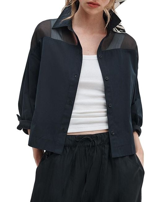 Rag & Bone Black Elly Shirt