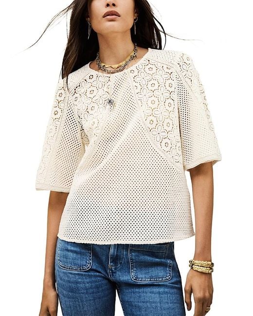 Ba&sh White Marlow Top