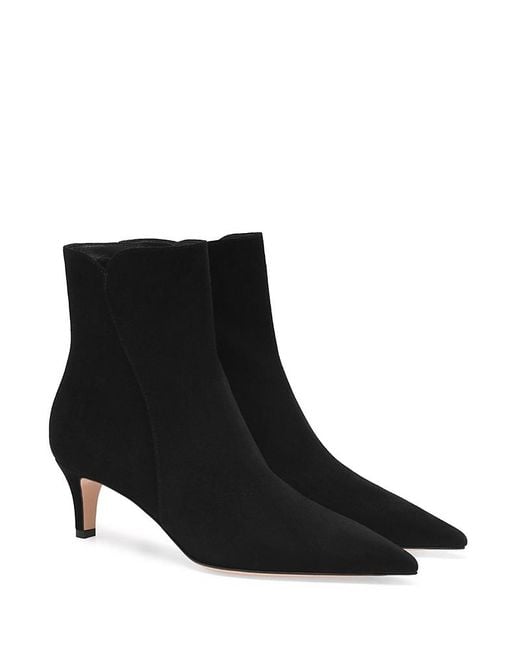 Gianvito Rossi Black Levy 55 Booties