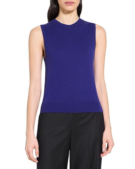 Theory Blue Cashmere Shell