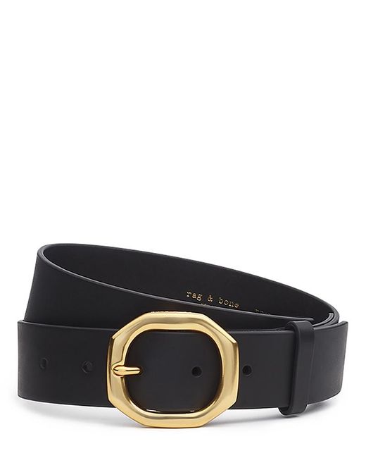 Rag & Bone Black Audrey Belt