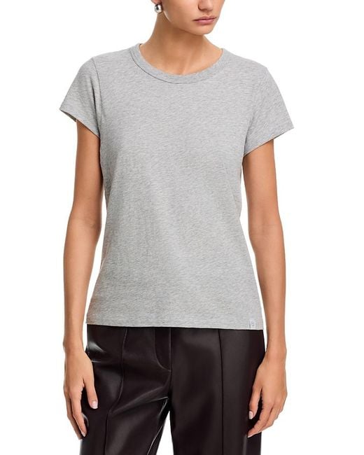 Rag & Bone Gray The Slub Tee