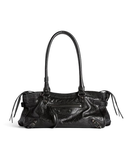 Balenciaga Black East-West Le City Bag