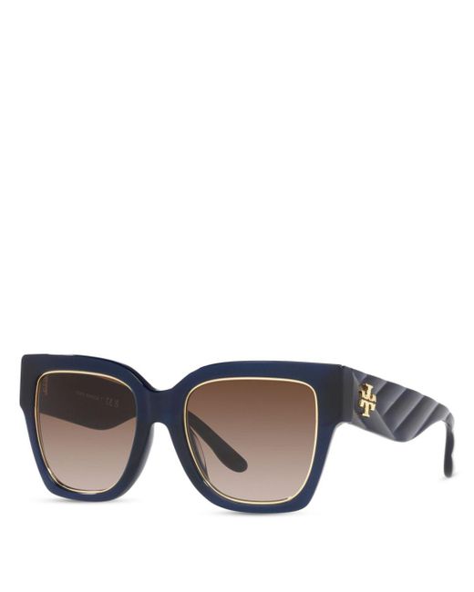 Tory Burch Square Sunglasses Lyst
