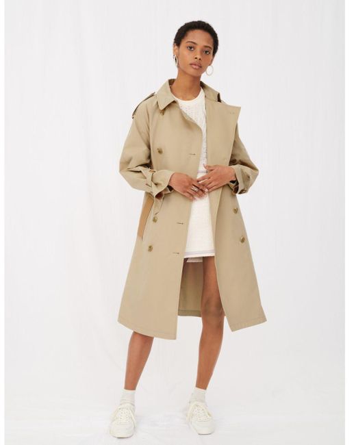 maje coat camel