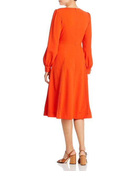 Tory Burch Synthetic Knit Crepe Midi 