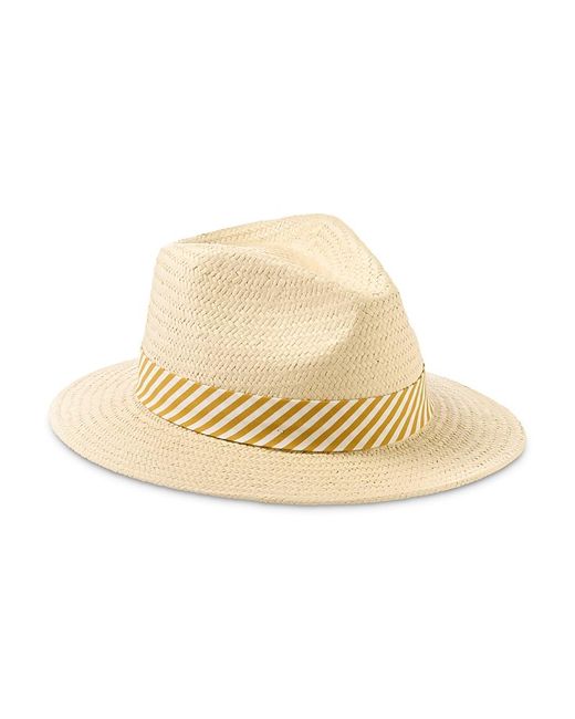 Rag & Bone Natural Packable Straw Fedora