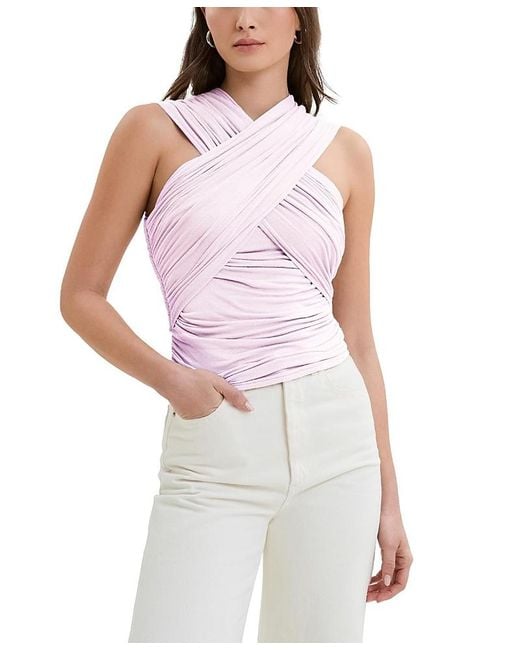 MARCELLA Purple Alyssa Infinity Top