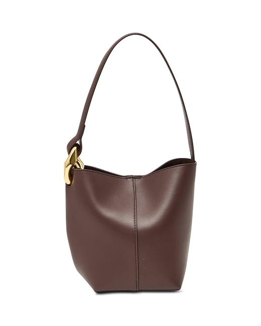 J.W. Anderson Brown The Jwa Corner Small Bucket Bag