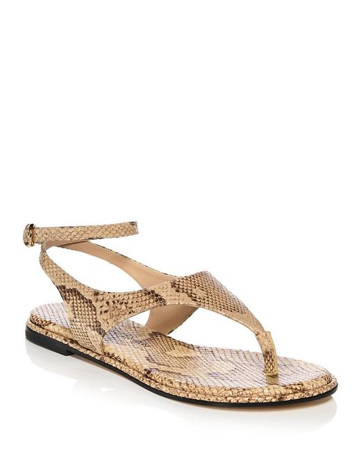 Stuart Weitzman Natural Marley Sandals