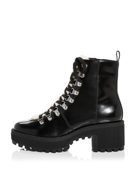 sherpa lined combat boots