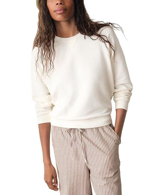 Marine Layer White Cloud 9 Terry Shirt