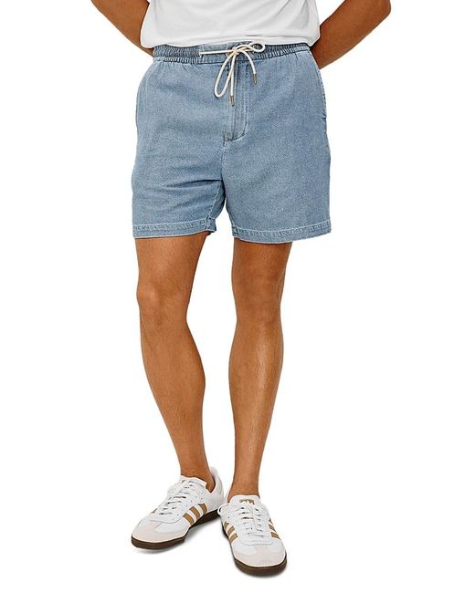Rails Blue Archer 6 Drawstring Shorts for men