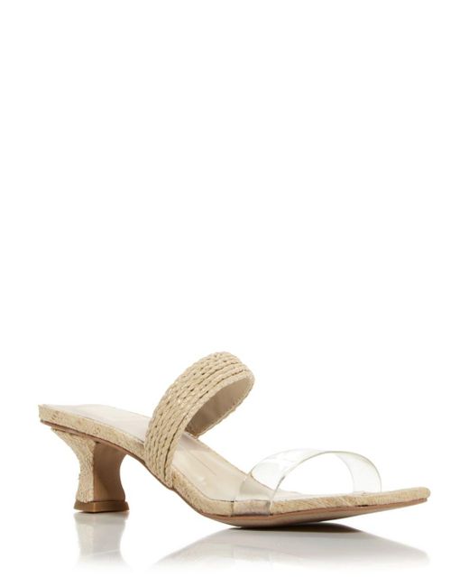 Dolce Vita Leather Bertie Kitten Heel Sandals | Lyst