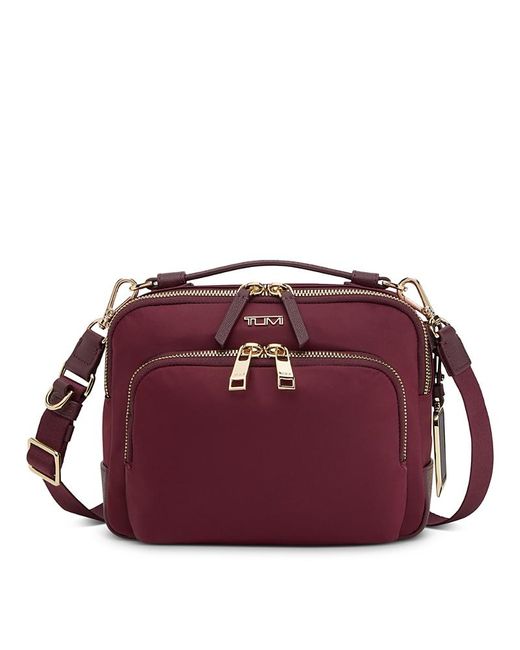 Tumi Purple Voyageur Teghan Crossbody