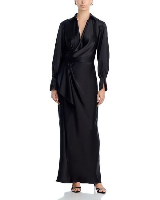aqua black maxi dress All My Love Maxi Dress Aqua