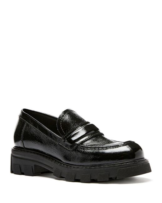 La Canadienne Leather Douglas Slip On Loafer Flats in Black | Lyst