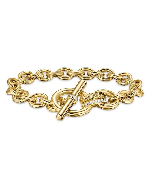 David Yurman Metallic Dy Mercer Toggle Chain Bracelet
