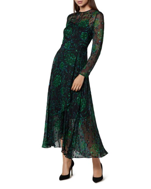 LK Bennett Roe Dandelion Print Maxi 
