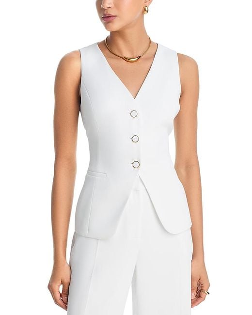 Aqua White Soft Vest