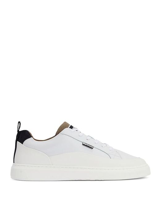 Barbour White Stannington Trainers for men