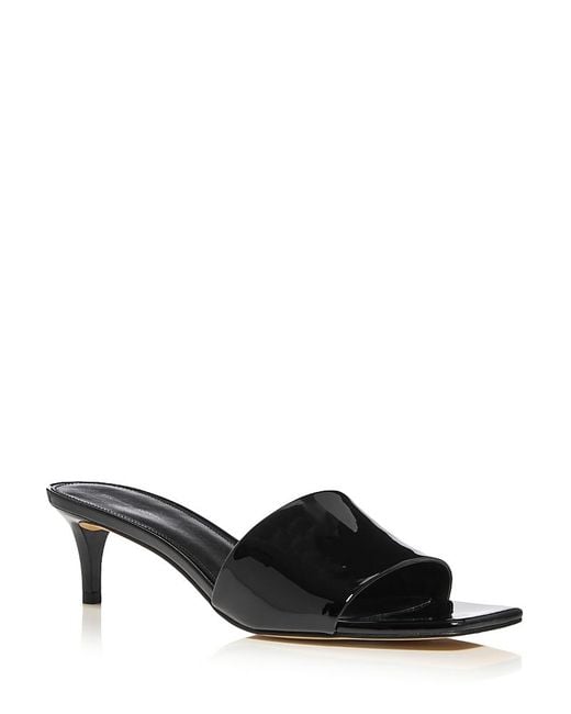 Michael Kors Black Elyse Mule Sandals
