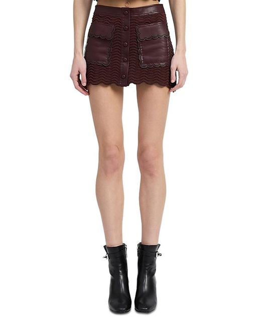 En Saison Multicolor Delphine Mini Skirt