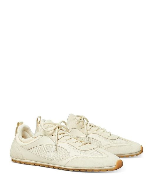 Tory Burch White Field Sneakers