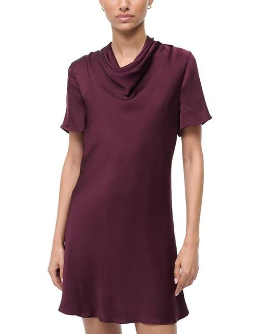 Staud Purple Iris Dress