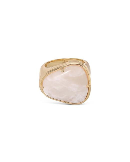 Ettika White Solstice Stone Statement Ring
