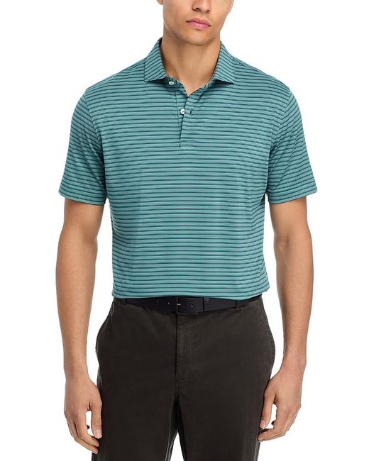 Peter Millar Blue Crown Crafted Bridge Performance Jersey Polo for men