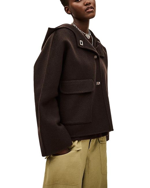 Ba&sh Brown Kove Coat