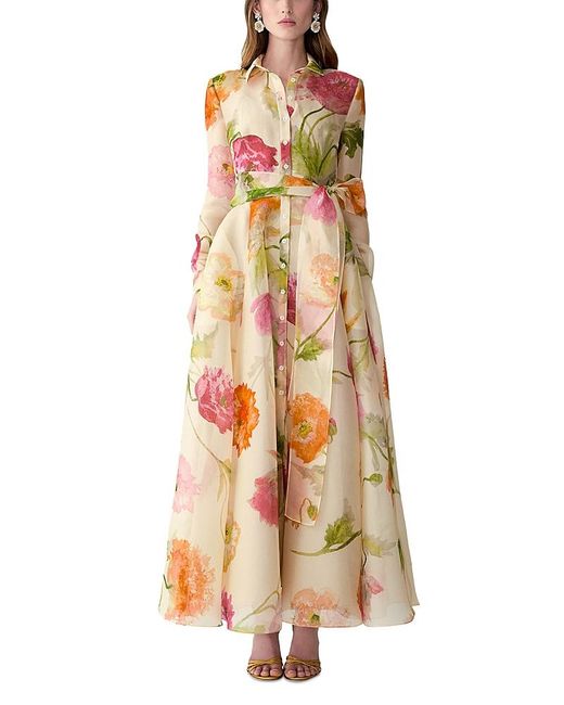 Carolina Herrera Multicolor Trench Dress