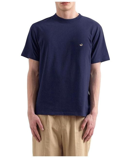 Edmmond Studios Blue Duck Patch T-Shirt for men